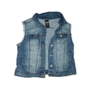 Women's Almost Famous jean vest